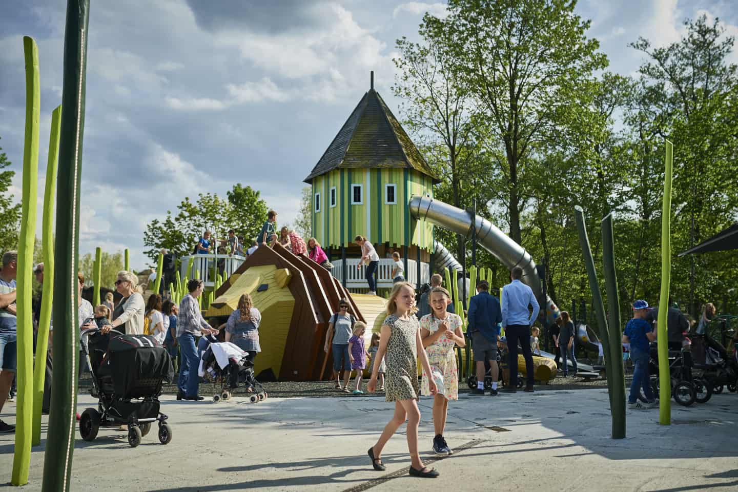 Ny Legeplads Indviet I Odense Zoo Fyens Dk