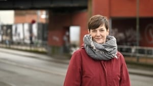 Rikke Skovgaard-Andersen. Kandidat til Borgerrepræsentationen for Socialdemonkratiet. Foto. @copenhagenbykat