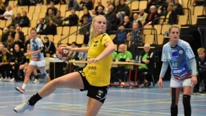 Amalie Wichmann opgiver sin håndboldkarriere efter flere skader. Foto: Michael Just.