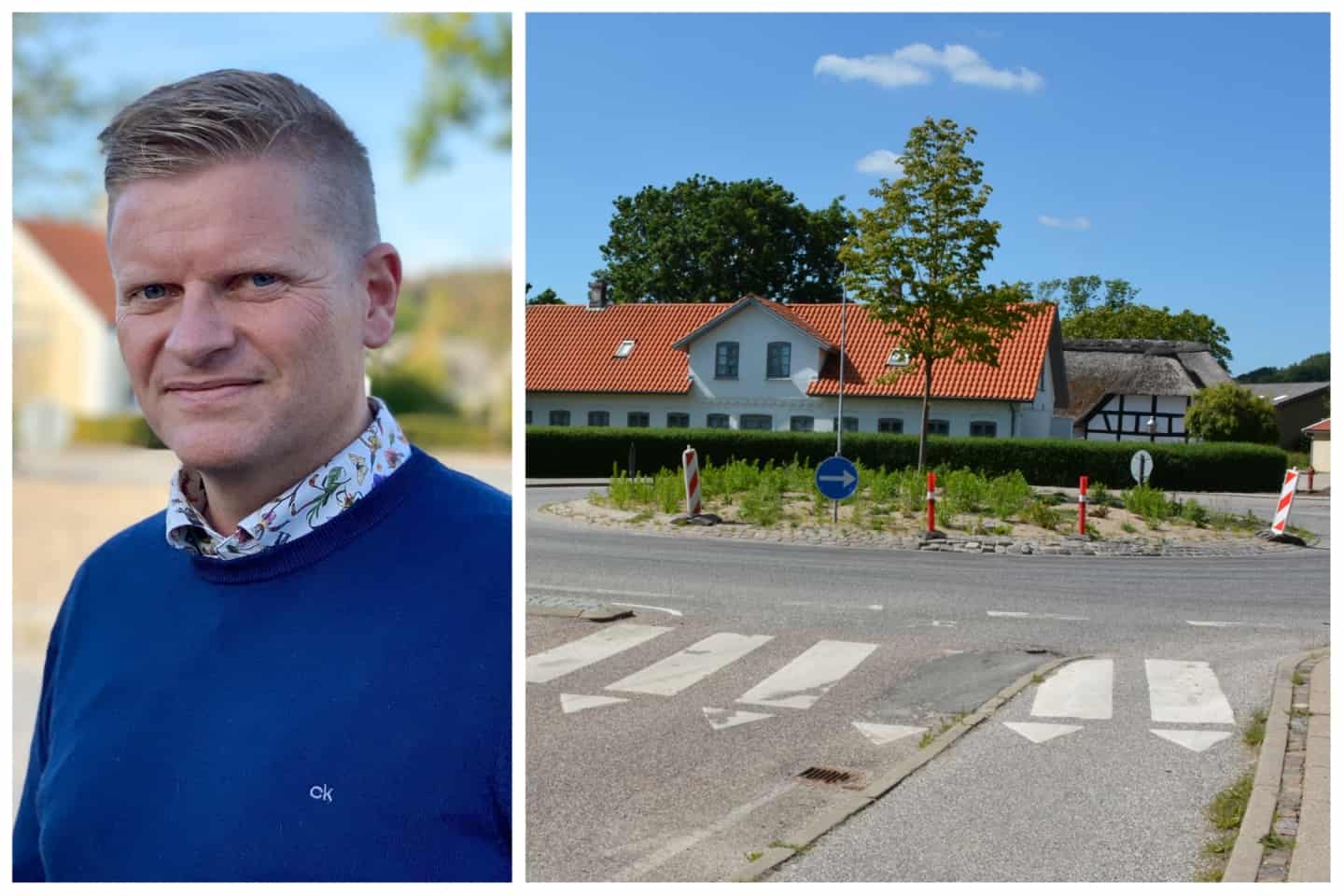 Henrik Klar Til At Rykke Ud Med Hakkejernet I Omstridt Og Uskøn Rundkørsel Men Nu Bygger Man 