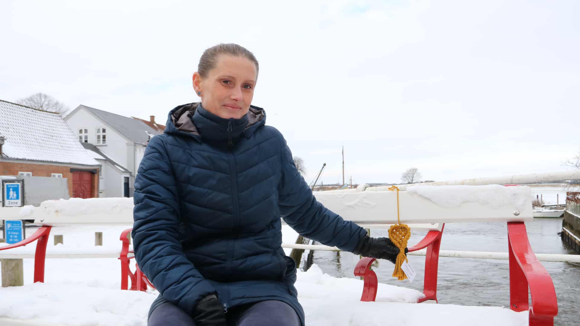 Anne står bag knyttede hjerter i Ribe | ugeavisen.dk