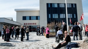 Rosborg Gymnasium & HF afholdt fredag aften Jule-Bacchus. En koncert stoppede dog tidligere end planlagt. Arkivfoto: Torben Glyum