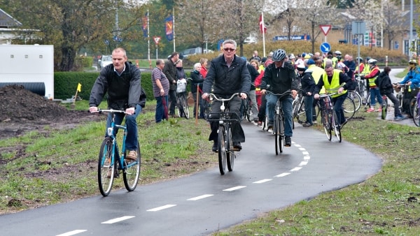 2,9 Kilometer Cykelsti Til Næsten 12 Millioner Vækker Glæde: - Vi Har ...