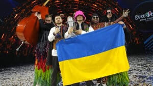 Kalush Orchestra fra Ukraine vandt Eurovision 2022 med sangen 