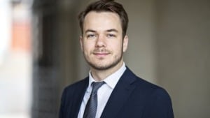 Jeppe Rønnebæk Kongsbak, politisk konsulent i Dansk Erhverv. Pressefoto