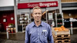 Nicolas Castenskiold tog over som uddeler i SuperBrugsen Løsning i oktober 2019 som den fjerde uddeler på to år Arkivfoto: Michael Svenningsen