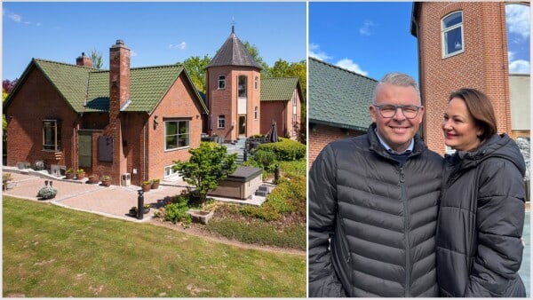 Se alle billederne: Tårn til millioner, vinkælder og udsigt i særklasse – nu er det til salg