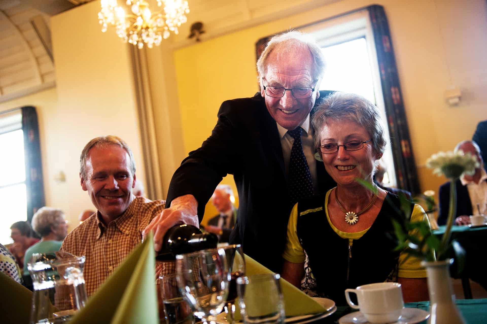 Fik aldrig sagt tak til dronningen Verner blev fejret for enestående