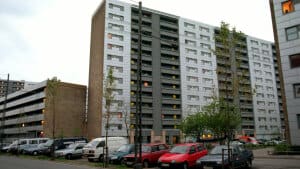 Lundtoftegade på Nørrebro i København defineres nu som en ghetto ifølge regeringens nye kriterier og er en af de nye på listen. (Arkivfoto).