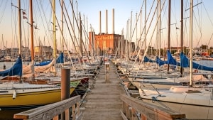 Svanemøllehavnen og omegn vil omdanne sig til en kæmpe festival i denne uge. Foto: Svanemøllens Vandfestival 