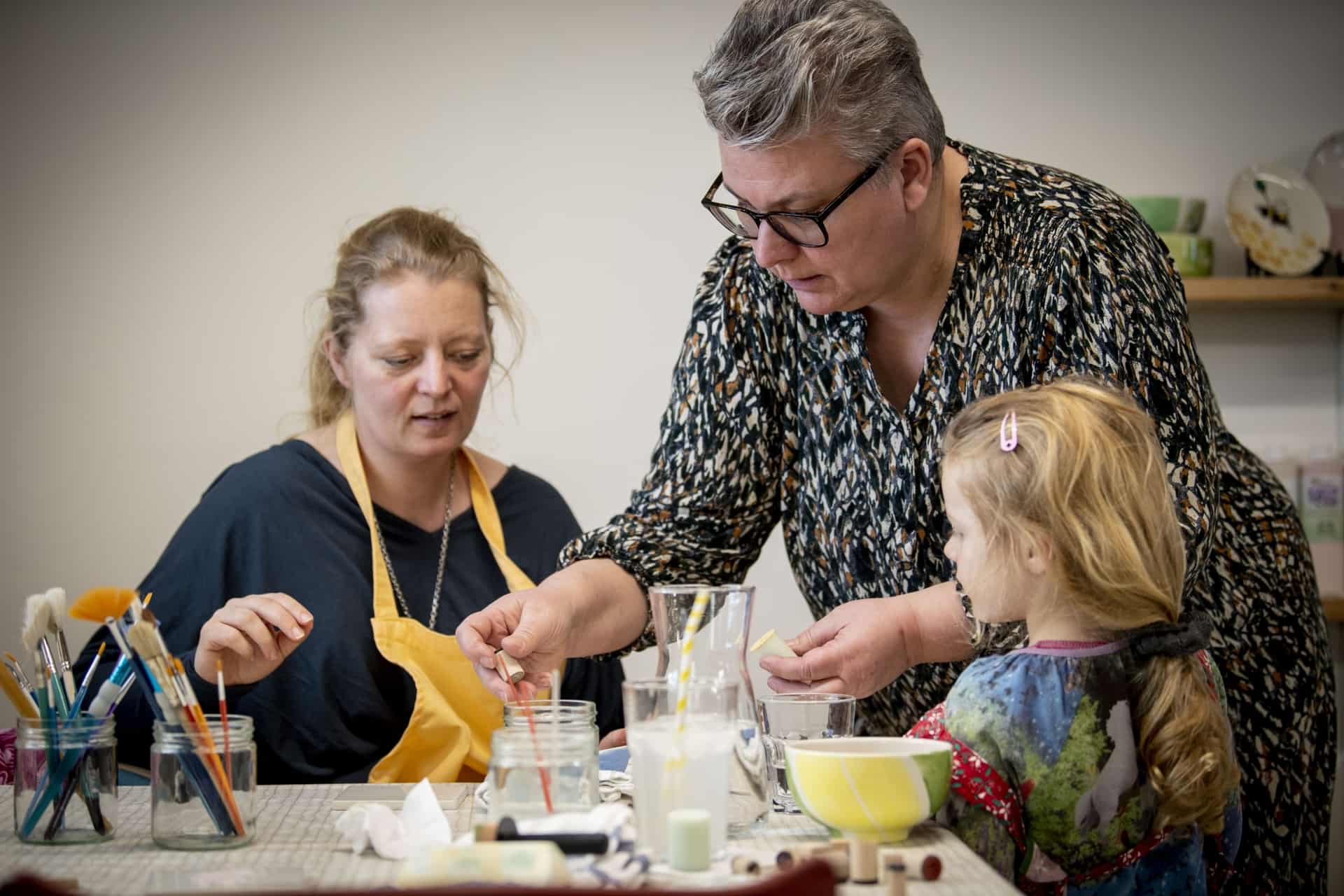 Dorthe hat ein sehr gesprächiges Gemüt, genießt aber dennoch die