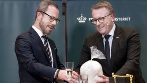 Ministeroverdragelse i Forsvarsministeriet. Foto: Liselotte Sabroe/Ritzau Scanpix