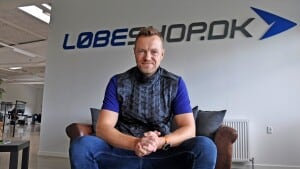 39-årige Jonas Andersen er i dag administrerende direktør i firmaet løbeshop.dk, som han selv har været med til at starte op. Foto: Laura Uldahl Aggernæs