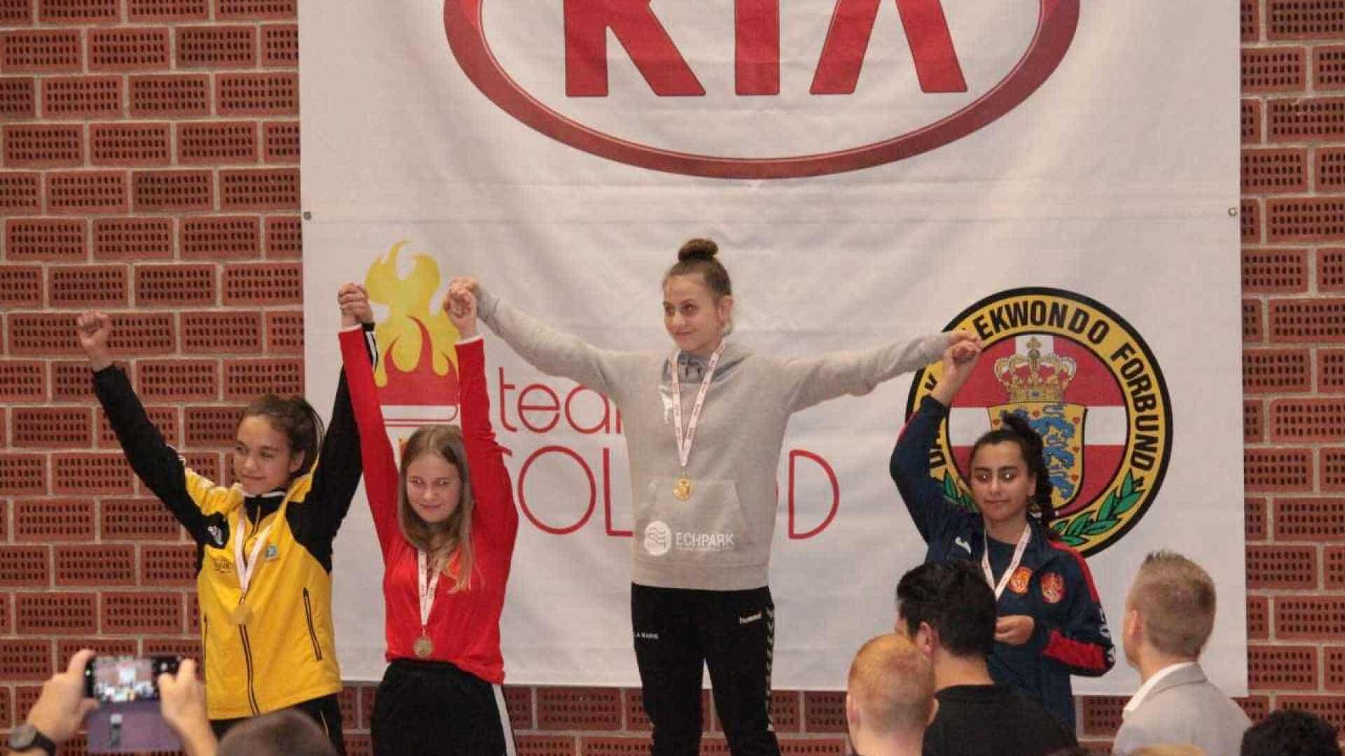 Janderup-pigen Lisa Maria Sørensen blev nordisk mester i taekwondo ...