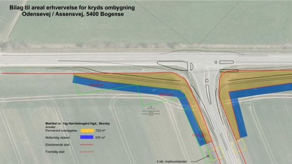 Farligt Kryds: Jord Til At Sikre Kryds Skal Eksproprieres | Fyens.dk