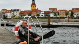 Michael Ehrhorn en af de frivillige instruktører i Faaborg Svømmeklub, står i spidsen for det nye hold i 