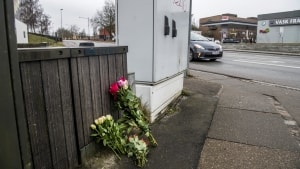 Det efterlod et stort chok, da en 21-årig mand blev dræbt ved tankstation i Viby i starten af marts. Foto: Flemming Krogh