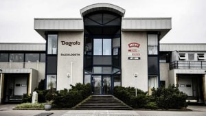 Dagrofa Logistik har hovedkontor og lager i Vejle på Knud Højgaards Vej. Virksomheden har allerede besluttet sig for at kræve fremvisning af corona-pas på alle Dagrofa-lagre. Arkivfoto: Mette Mørk