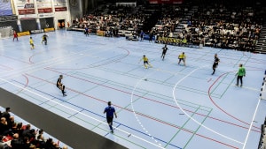 Billedet her er fra en futsalkamp i Skansen mellem to andre hold og og har intet med den aktuelle sag at gøre. Arkivfoto: Timo Battefeld