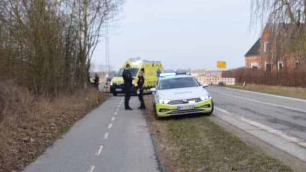 31-årig kvinde kørte galt på motorcykel