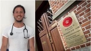 Carlos Shiralipour har i sine syv år på universitet virket stolt over at have gang i et så profileret og prestigefyldt studie. Han nåede kun at have sin autorisation i godt ni måneder, inden han blev anholdt og varetægtsfængslet. Fotos: Privat/Axel Schütt