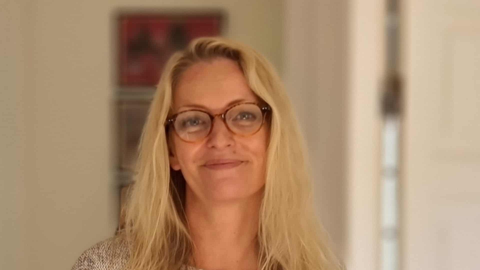 Nu skal der være fokus på bøgerne: Heidi har indrettet kontor med både ...