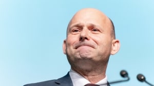 Et klart flertal af Det Konservative Folkepartis lokalformænd og hovedbestyrelsesmedlemmer bakker op om Søren Pape Poulsens formandskab, viser en rundringning. Foto: Emil Helms/Ritzau Scanpix