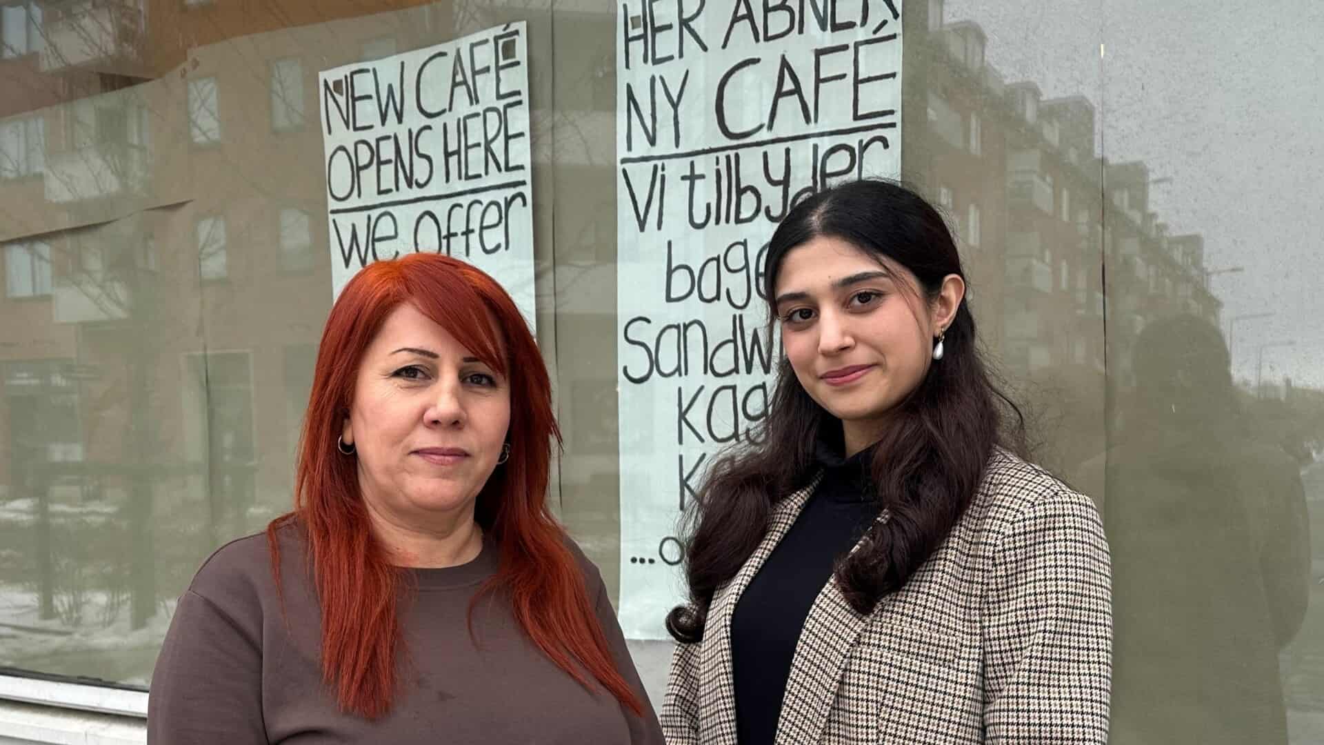 Salwa og Sarah slår snart dørene op til ny café | ugeavisen.dk