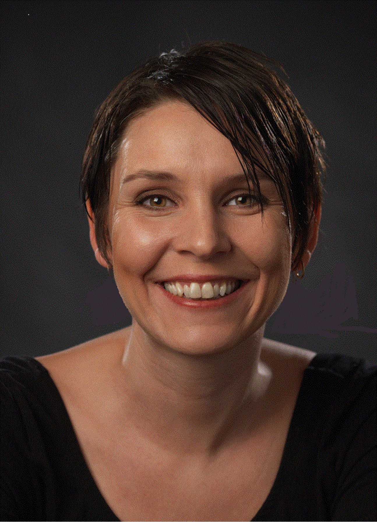 Bonnie Lykke er sammen med sit Teater Figuletta klar til at sætte fokus på vores mobil-adfærd. Forestillingen "Se Mig" er fyldt med humor. Privatfoto