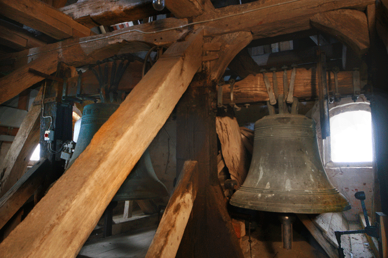 Der er dømt tårnbajer og citronmåne på en lørdag i Horne Kirke. Alle er velkomne 15. april klokken 16. Privatfoto.